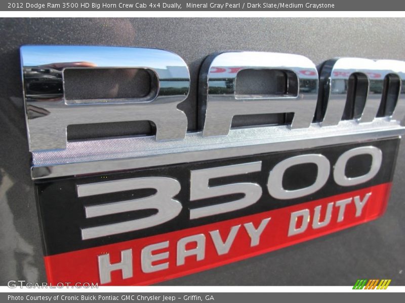  2012 Ram 3500 HD Big Horn Crew Cab 4x4 Dually Logo