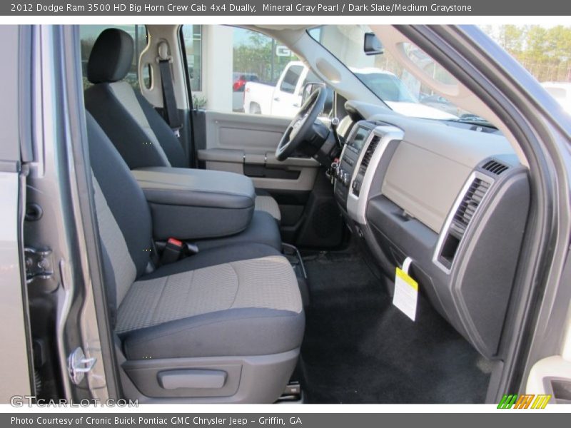 Mineral Gray Pearl / Dark Slate/Medium Graystone 2012 Dodge Ram 3500 HD Big Horn Crew Cab 4x4 Dually