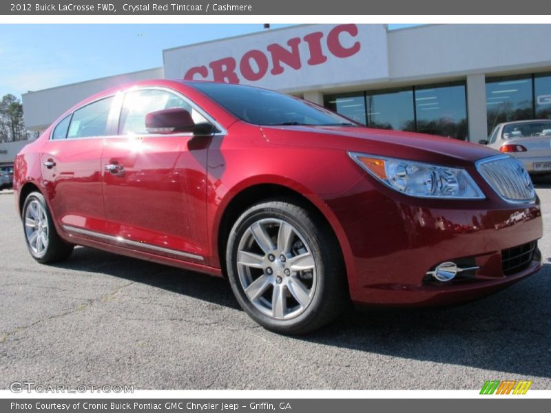 Crystal Red Tintcoat / Cashmere 2012 Buick LaCrosse FWD