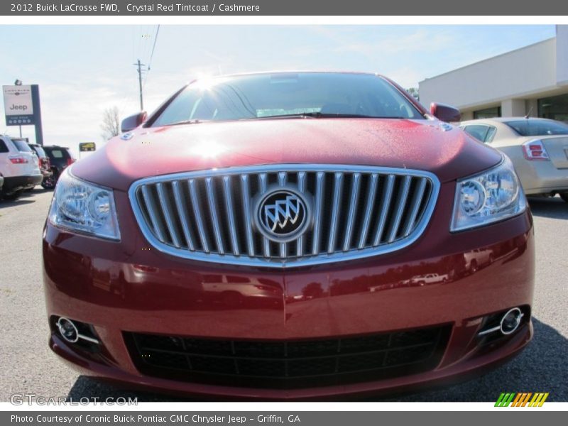Crystal Red Tintcoat / Cashmere 2012 Buick LaCrosse FWD