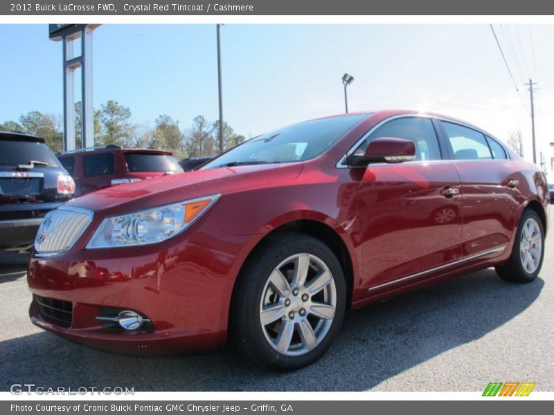 Crystal Red Tintcoat / Cashmere 2012 Buick LaCrosse FWD