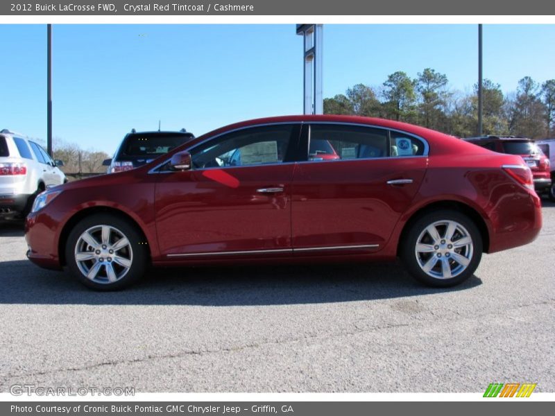 Crystal Red Tintcoat / Cashmere 2012 Buick LaCrosse FWD