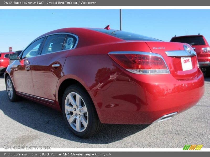 Crystal Red Tintcoat / Cashmere 2012 Buick LaCrosse FWD