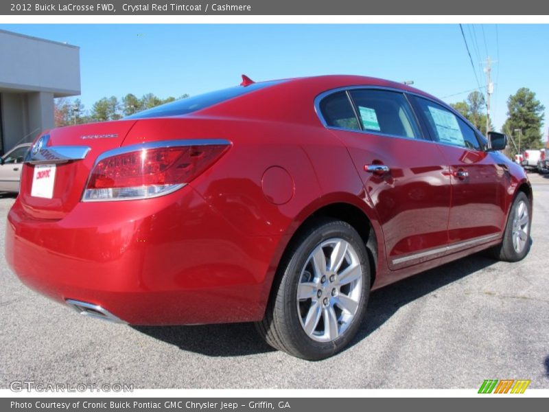 Crystal Red Tintcoat / Cashmere 2012 Buick LaCrosse FWD