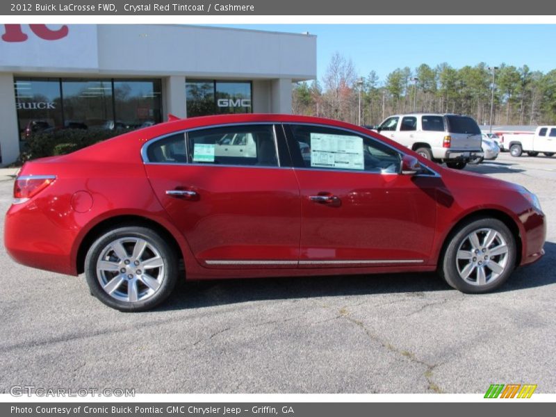 Crystal Red Tintcoat / Cashmere 2012 Buick LaCrosse FWD