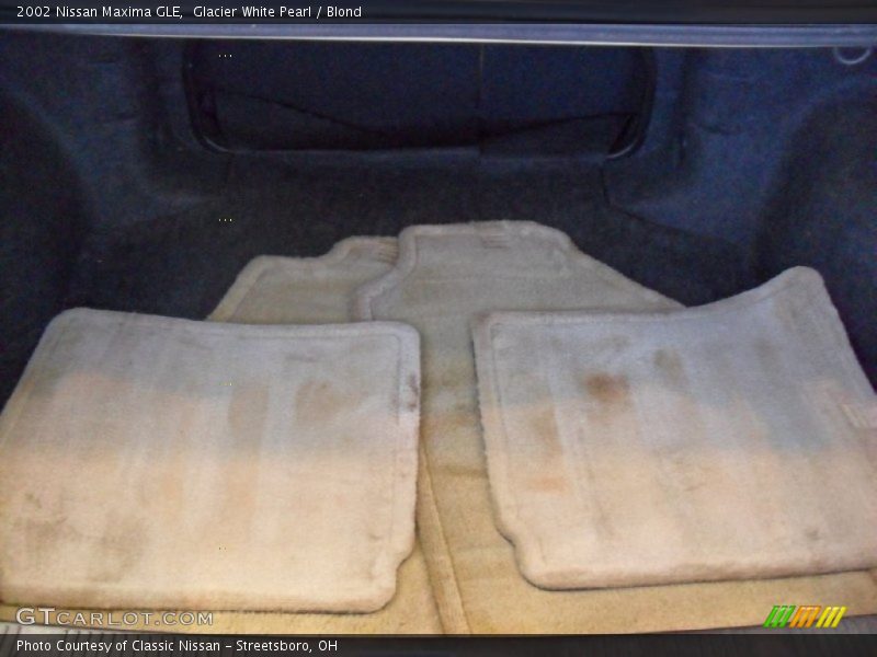 Glacier White Pearl / Blond 2002 Nissan Maxima GLE