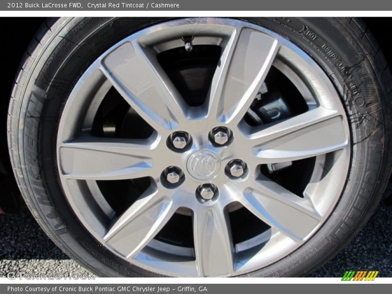 Crystal Red Tintcoat / Cashmere 2012 Buick LaCrosse FWD