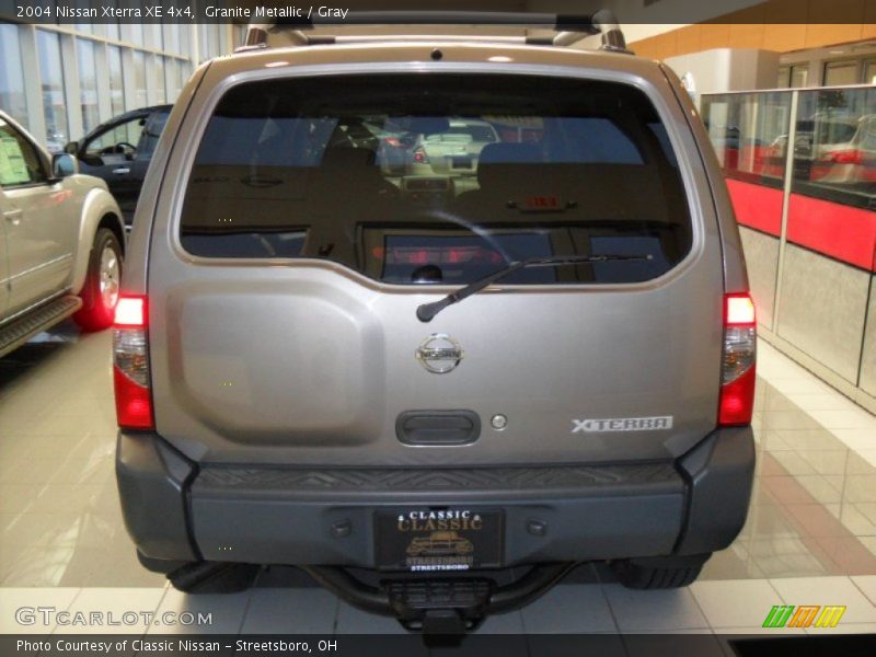 Granite Metallic / Gray 2004 Nissan Xterra XE 4x4