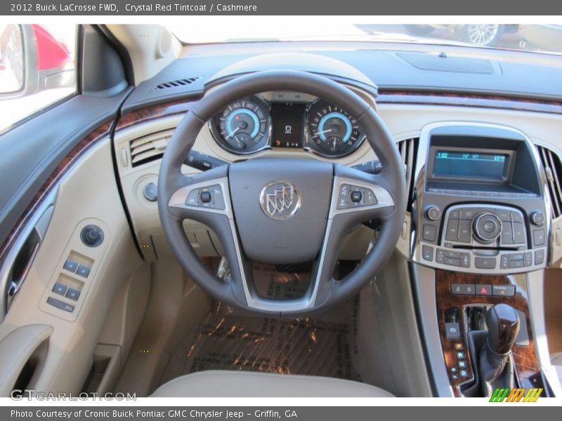 Crystal Red Tintcoat / Cashmere 2012 Buick LaCrosse FWD