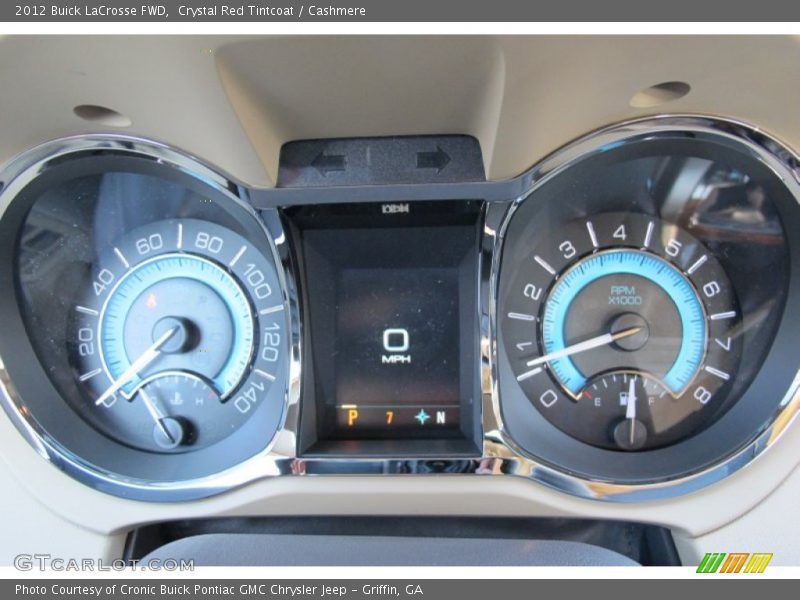 Crystal Red Tintcoat / Cashmere 2012 Buick LaCrosse FWD