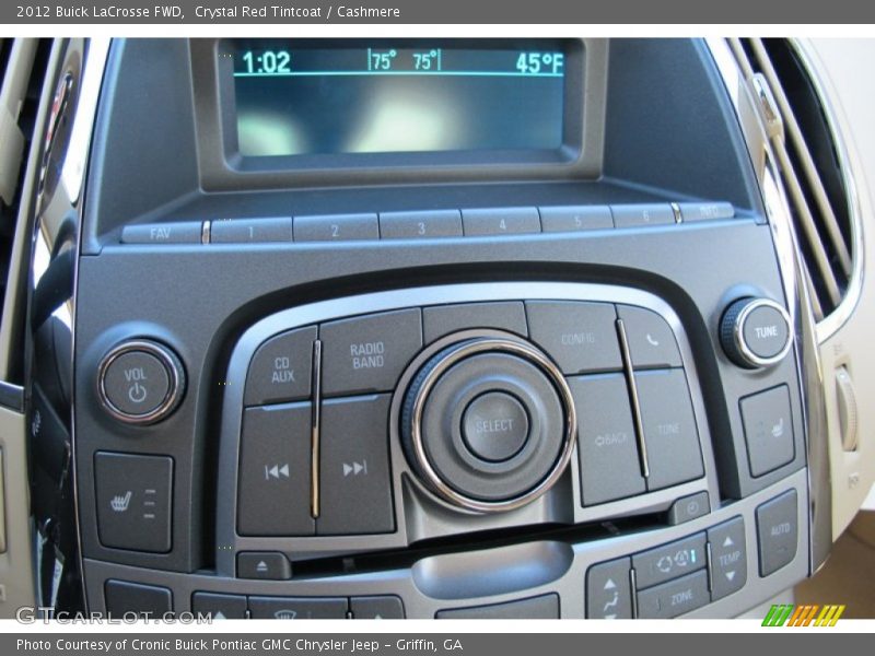 Crystal Red Tintcoat / Cashmere 2012 Buick LaCrosse FWD