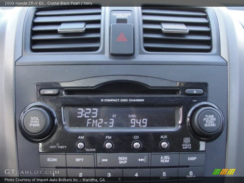 Audio System of 2009 CR-V EX