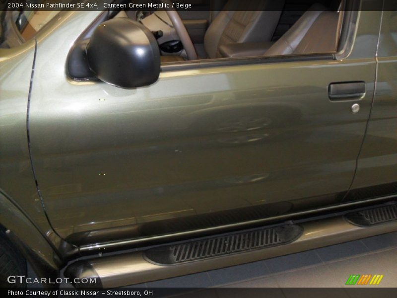 Canteen Green Metallic / Beige 2004 Nissan Pathfinder SE 4x4
