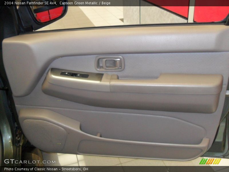 Canteen Green Metallic / Beige 2004 Nissan Pathfinder SE 4x4