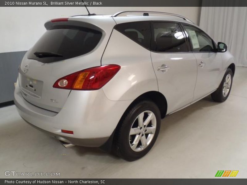 Brilliant Silver Metallic / Black 2010 Nissan Murano SL