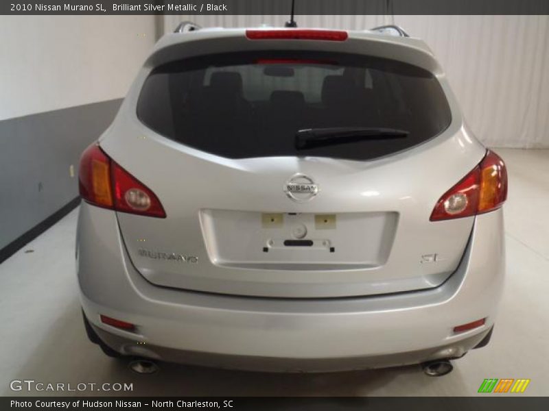 Brilliant Silver Metallic / Black 2010 Nissan Murano SL