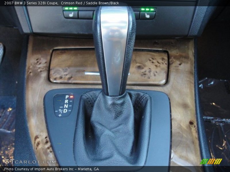 Crimson Red / Saddle Brown/Black 2007 BMW 3 Series 328i Coupe