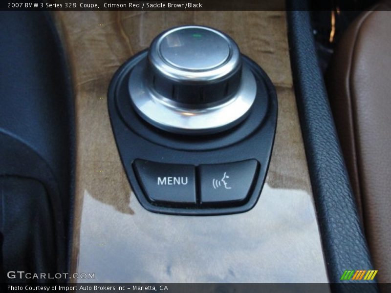 Crimson Red / Saddle Brown/Black 2007 BMW 3 Series 328i Coupe