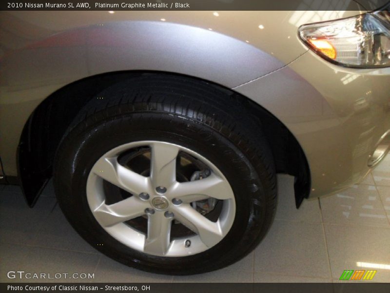 Platinum Graphite Metallic / Black 2010 Nissan Murano SL AWD