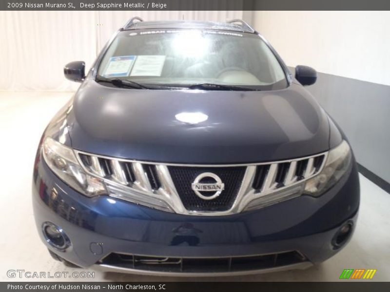 Deep Sapphire Metallic / Beige 2009 Nissan Murano SL