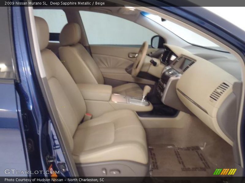 Deep Sapphire Metallic / Beige 2009 Nissan Murano SL