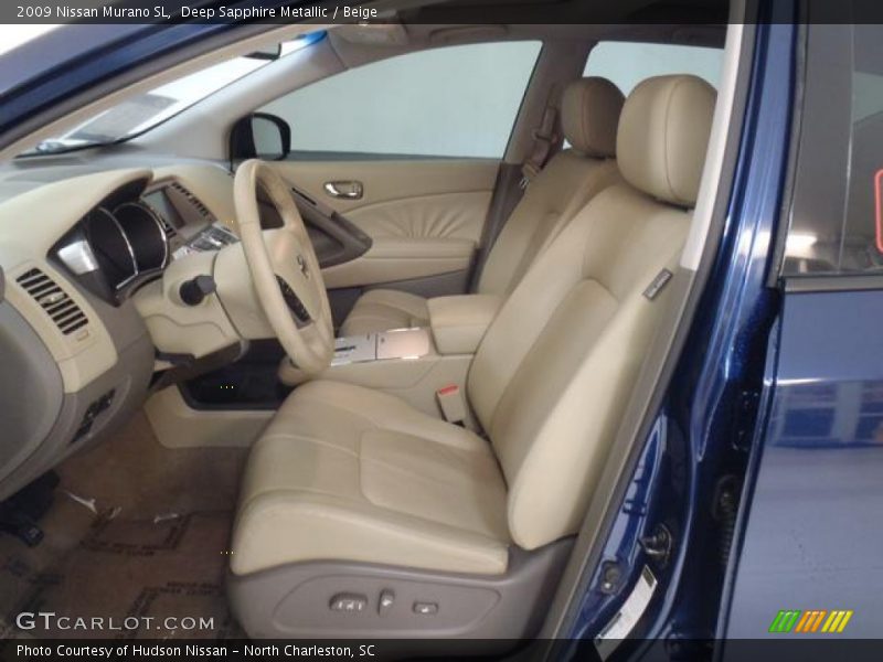 Deep Sapphire Metallic / Beige 2009 Nissan Murano SL