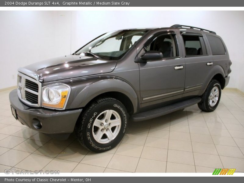 Graphite Metallic / Medium Slate Gray 2004 Dodge Durango SLT 4x4