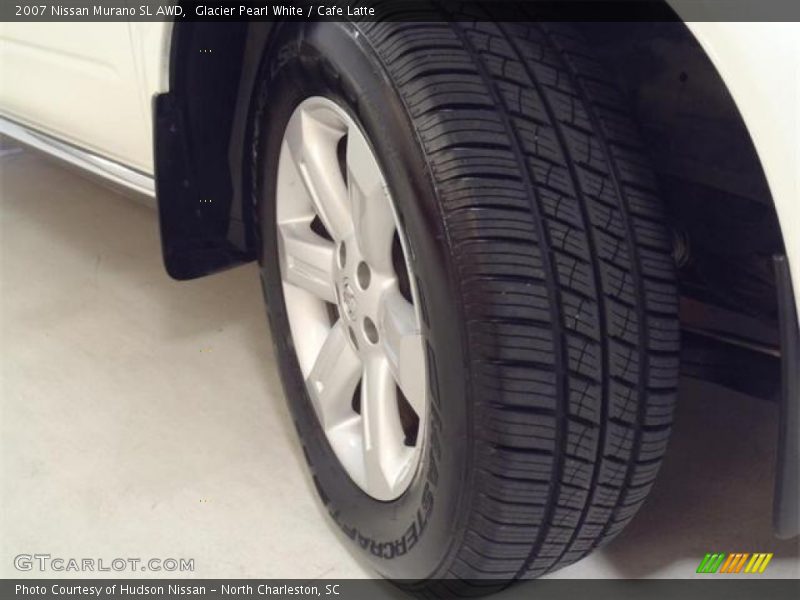 Glacier Pearl White / Cafe Latte 2007 Nissan Murano SL AWD