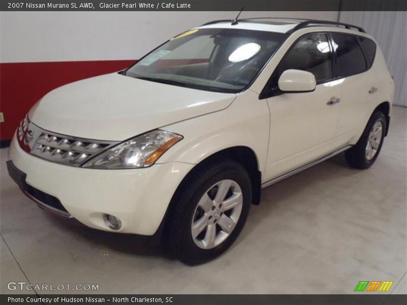 Glacier Pearl White / Cafe Latte 2007 Nissan Murano SL AWD