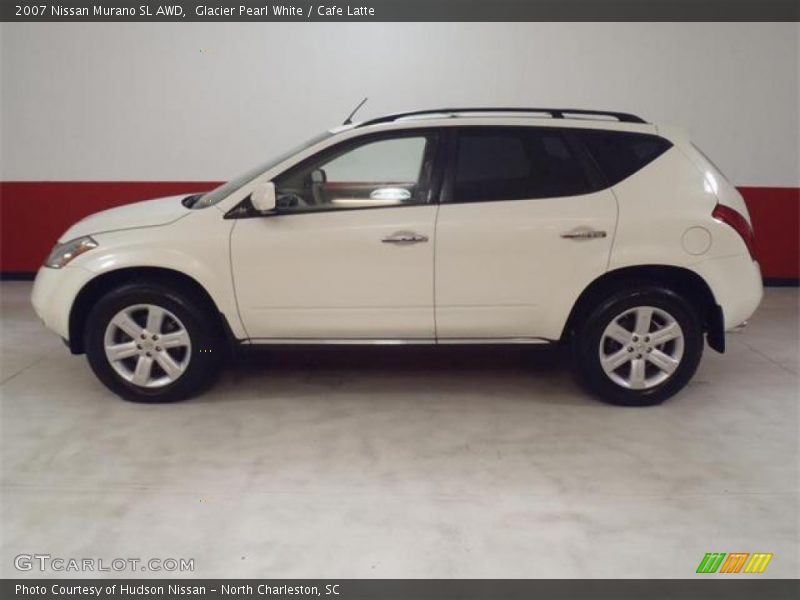 Glacier Pearl White / Cafe Latte 2007 Nissan Murano SL AWD