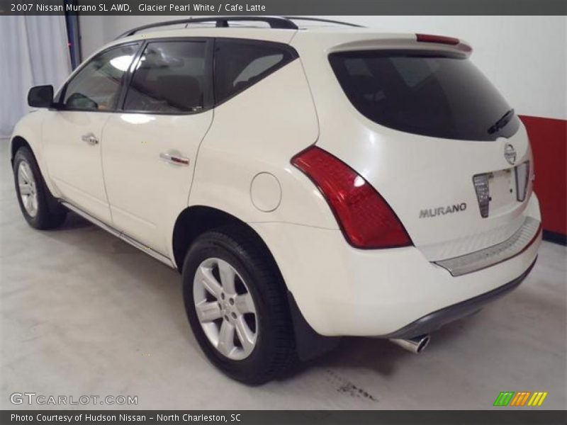 Glacier Pearl White / Cafe Latte 2007 Nissan Murano SL AWD