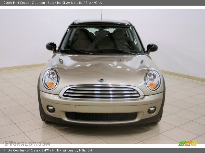 Sparkling Silver Metallic / Black/Grey 2009 Mini Cooper Clubman