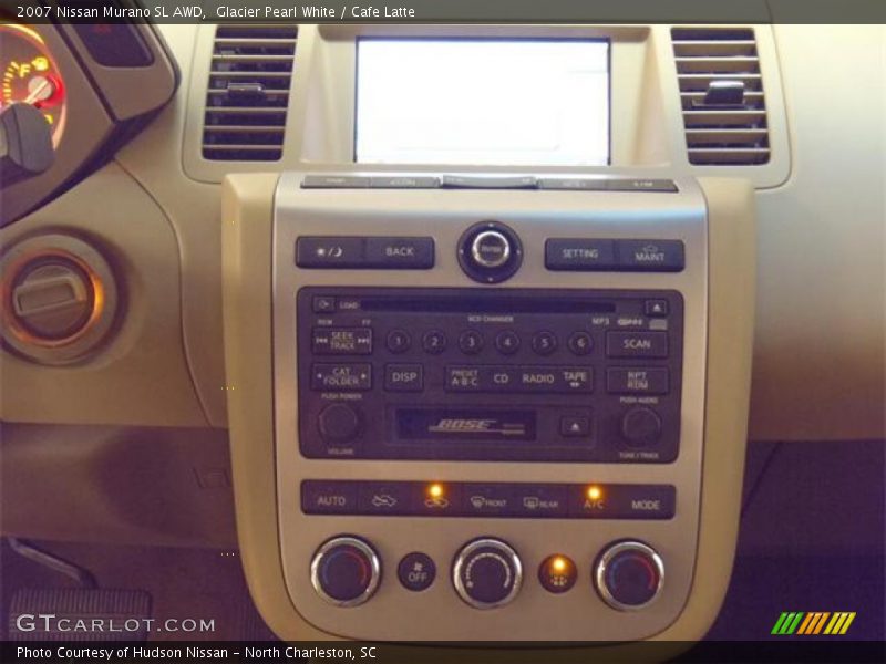 Glacier Pearl White / Cafe Latte 2007 Nissan Murano SL AWD