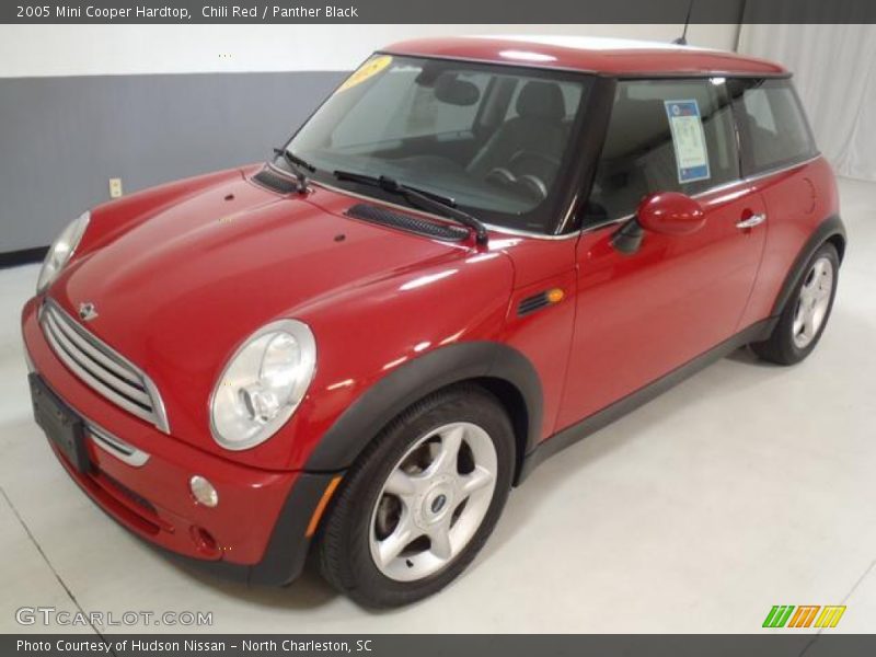Chili Red / Panther Black 2005 Mini Cooper Hardtop
