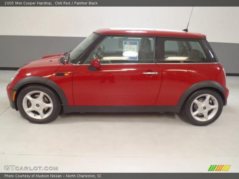 Chili Red / Panther Black 2005 Mini Cooper Hardtop