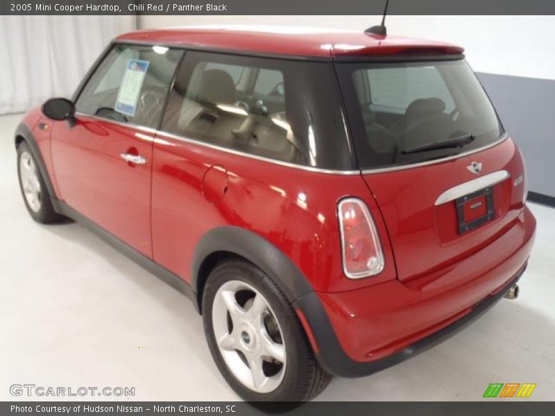 Chili Red / Panther Black 2005 Mini Cooper Hardtop