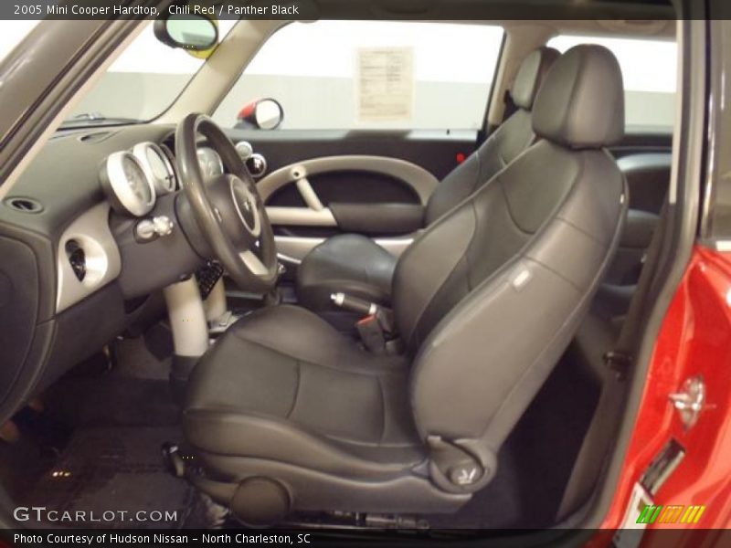 Chili Red / Panther Black 2005 Mini Cooper Hardtop