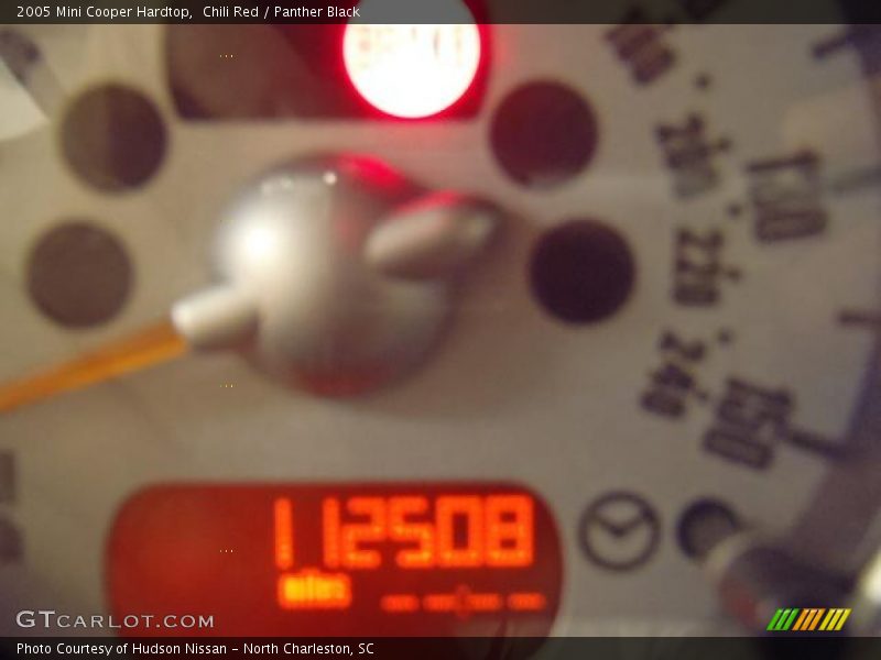 Chili Red / Panther Black 2005 Mini Cooper Hardtop