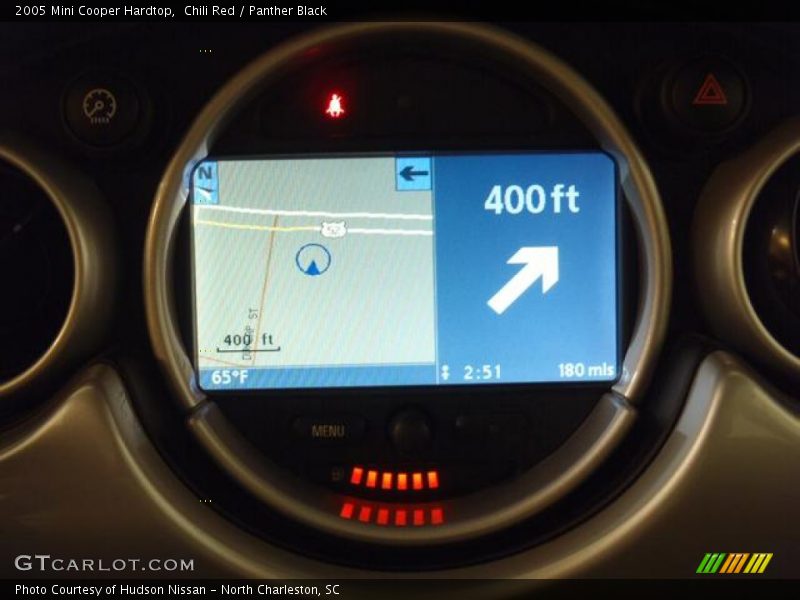 Chili Red / Panther Black 2005 Mini Cooper Hardtop