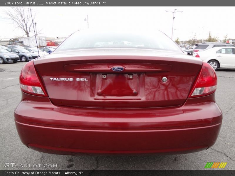 Merlot Metallic / Medium/Dark Flint 2007 Ford Taurus SEL