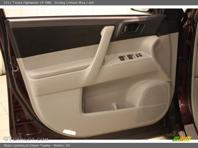 Sizzling Crimson Mica / Ash 2011 Toyota Highlander V6 4WD