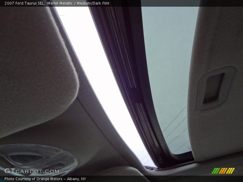 Merlot Metallic / Medium/Dark Flint 2007 Ford Taurus SEL