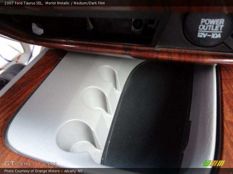 Merlot Metallic / Medium/Dark Flint 2007 Ford Taurus SEL