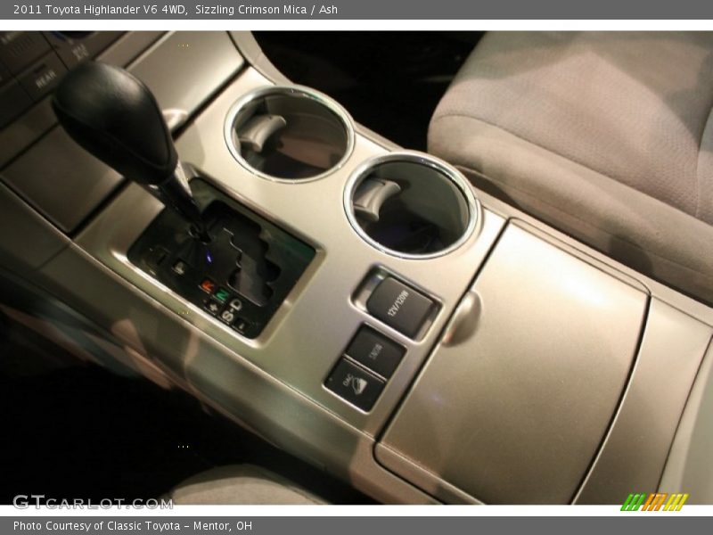 Sizzling Crimson Mica / Ash 2011 Toyota Highlander V6 4WD