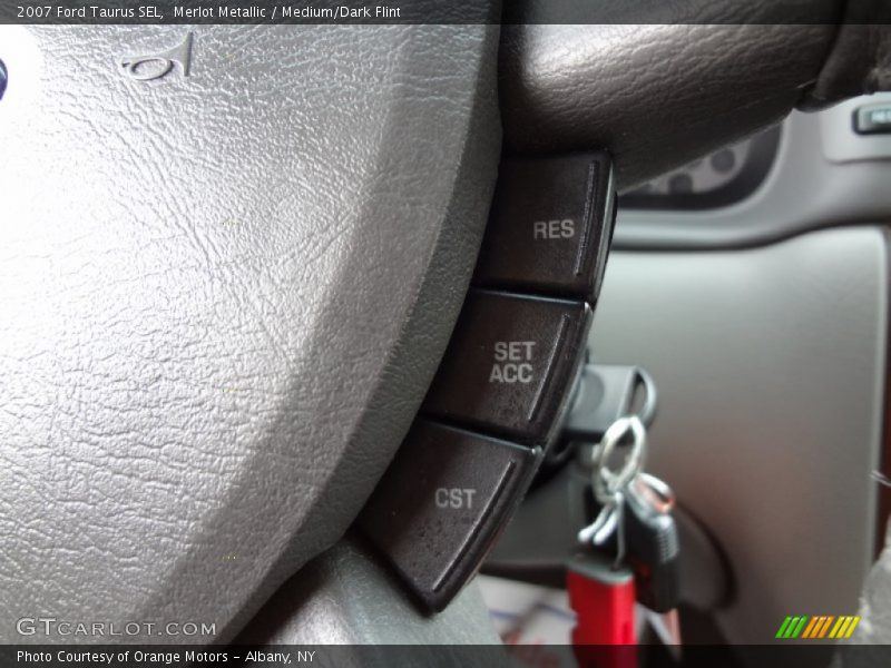 Merlot Metallic / Medium/Dark Flint 2007 Ford Taurus SEL