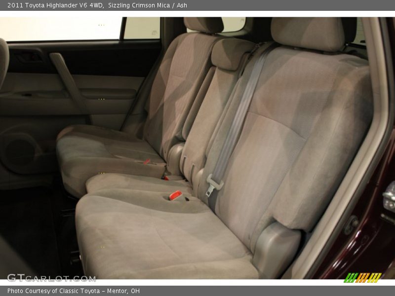 Sizzling Crimson Mica / Ash 2011 Toyota Highlander V6 4WD