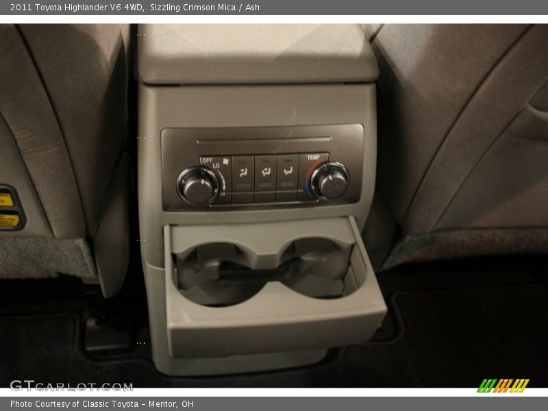 Sizzling Crimson Mica / Ash 2011 Toyota Highlander V6 4WD