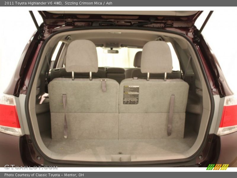 Sizzling Crimson Mica / Ash 2011 Toyota Highlander V6 4WD