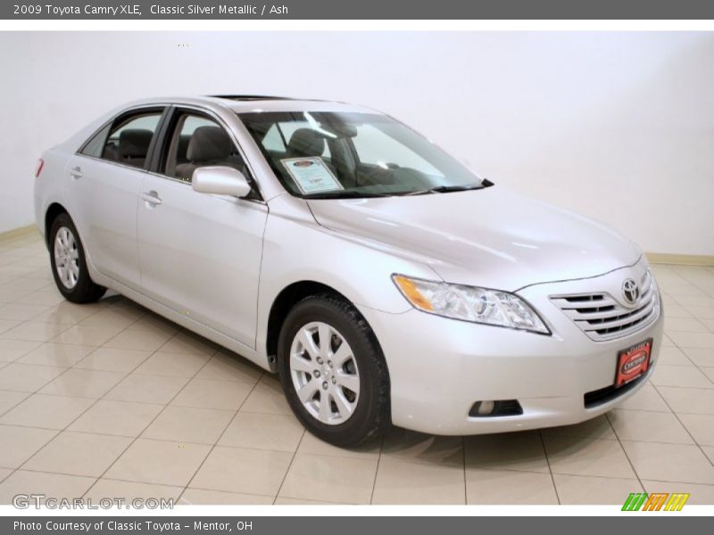 Classic Silver Metallic / Ash 2009 Toyota Camry XLE