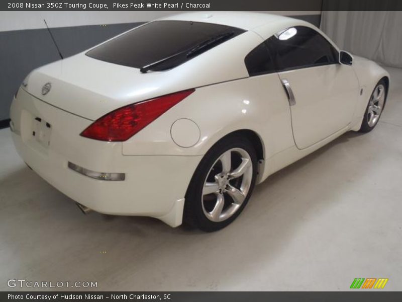 Pikes Peak White Pearl / Charcoal 2008 Nissan 350Z Touring Coupe